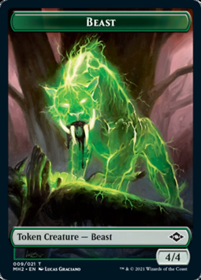 Beast Token // Squirrel Token [Modern Horizons 2 Tokens]