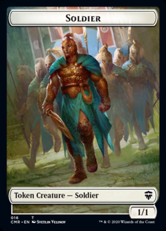 Cat // Soldier Token [Commander Legends Tokens]