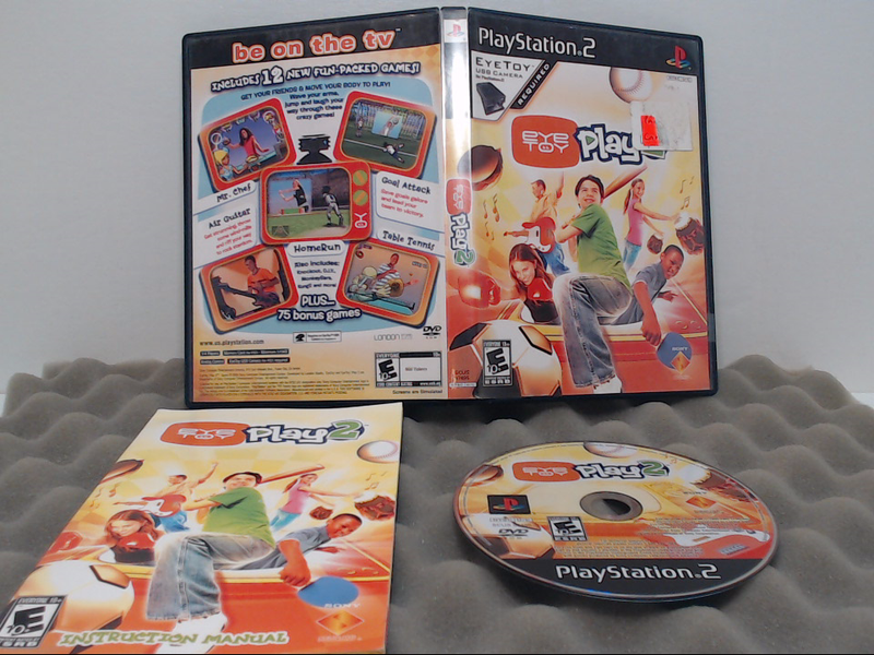 Eyetoy play 2 2024 ps2
