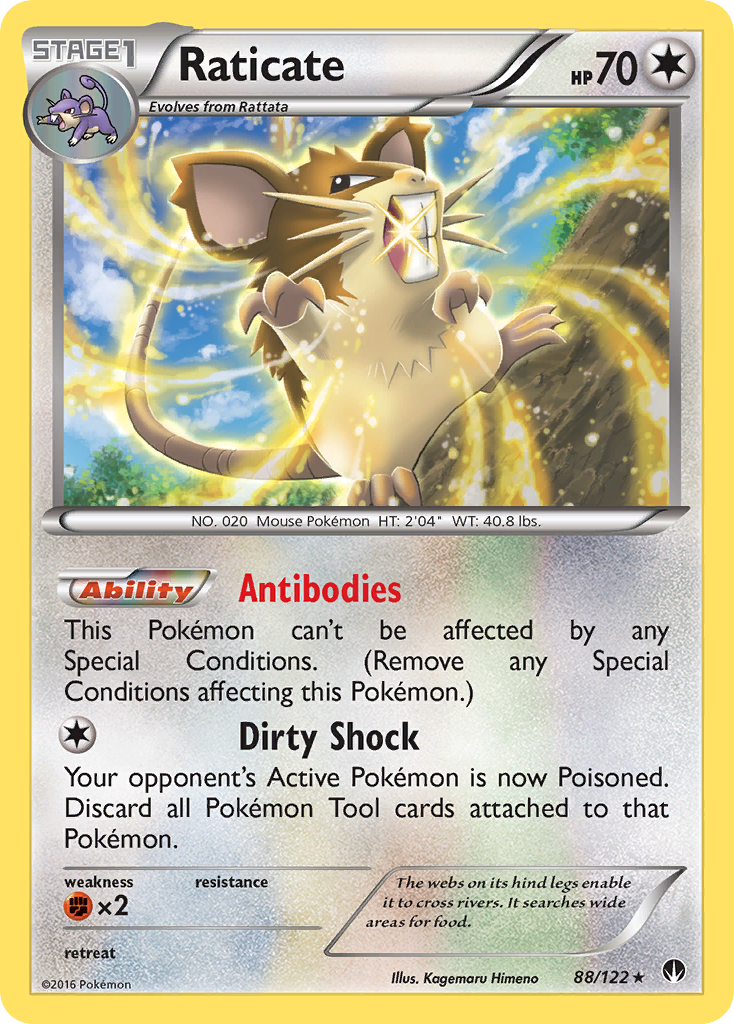 Raticate (88/122) [XY: BREAKpoint]