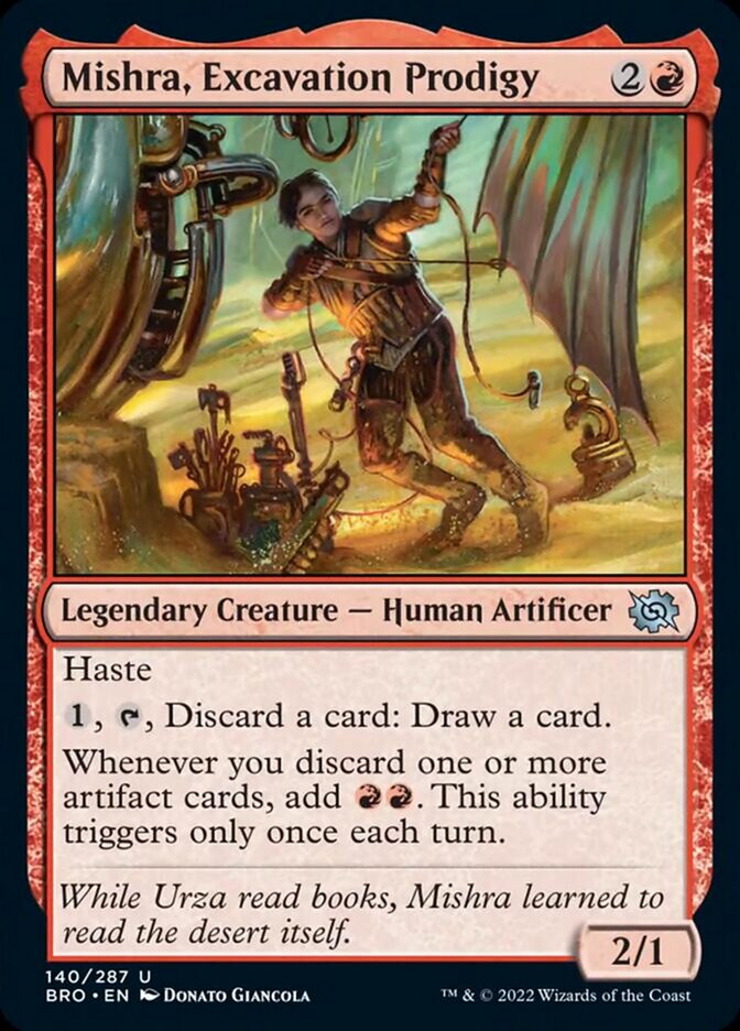 Mishra, Excavation Prodigy [The Brothers' War]