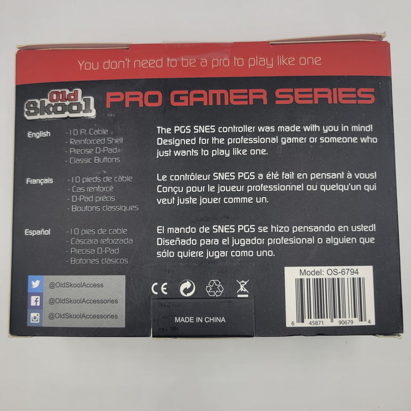 Pro Gamer Series SNES Controller (Old Skool)