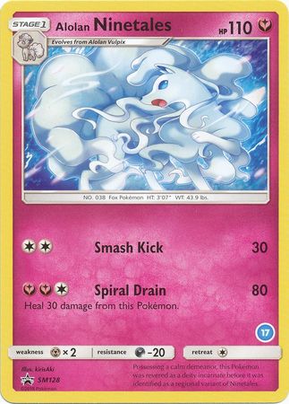 Alolan Ninetales (SM128) (Deck Exclusive