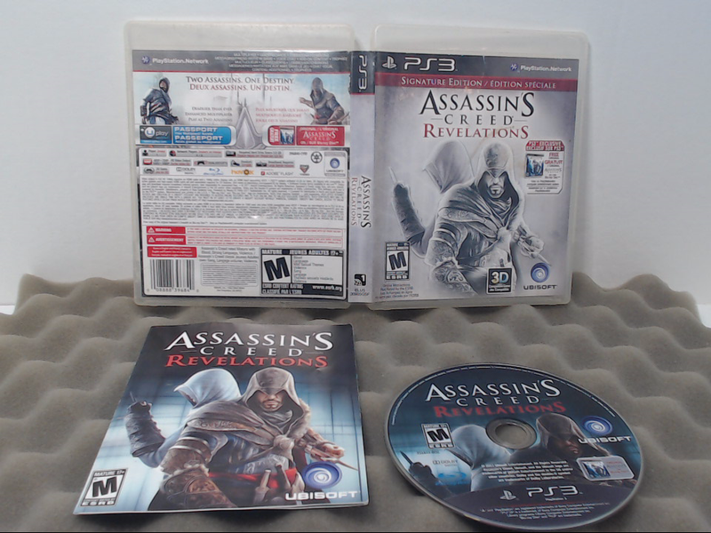 Assassin's Creed: Revelations -- Signature Edition (Sony PlayStation 3, 2011)