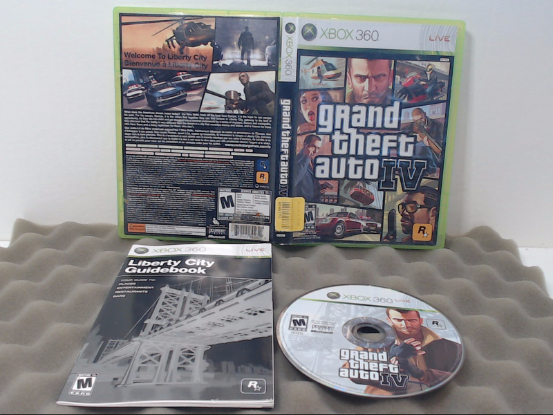 Grand Theft Auto IV (Xbox 360, 2008)