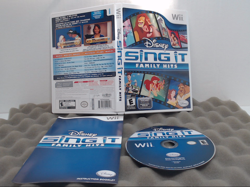 Disney Sing It: Family Hits (Nintendo Wii, 2010)