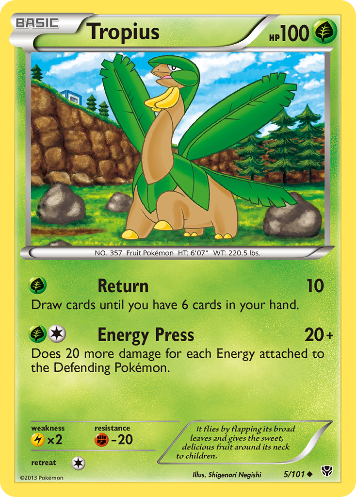 Tropius (5/101) [Black & White: Plasma Blast]