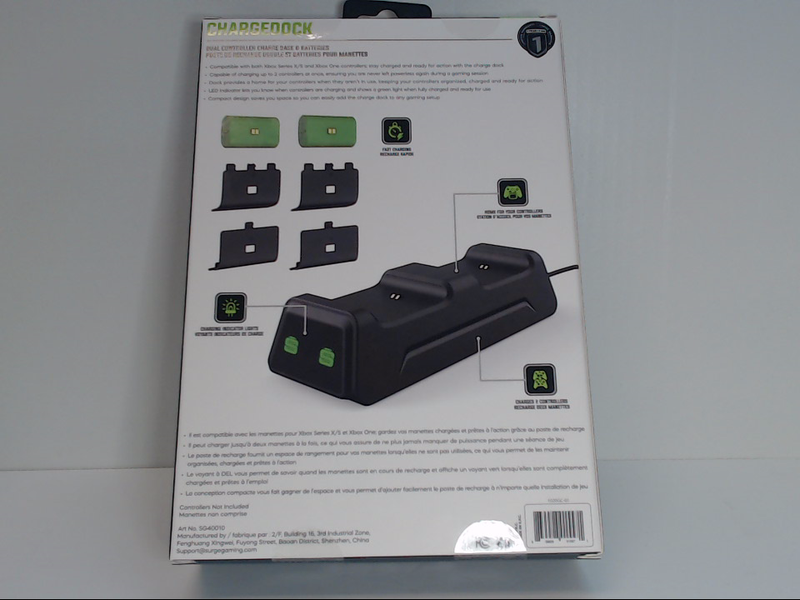 Surge ChargeDock Xbox Series X / S / XB One Dual Controller Charge Base Docking