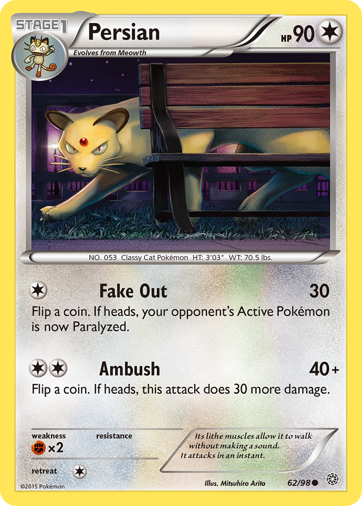 Persian (62/98) [XY: Ancient Origins]