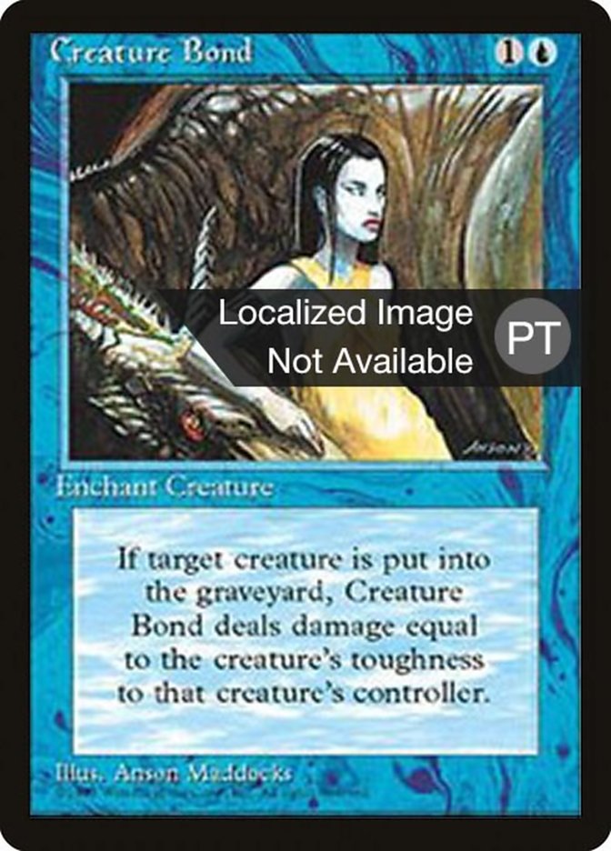 Creature Bond [Fourth Edition (Foreign Black Border)]