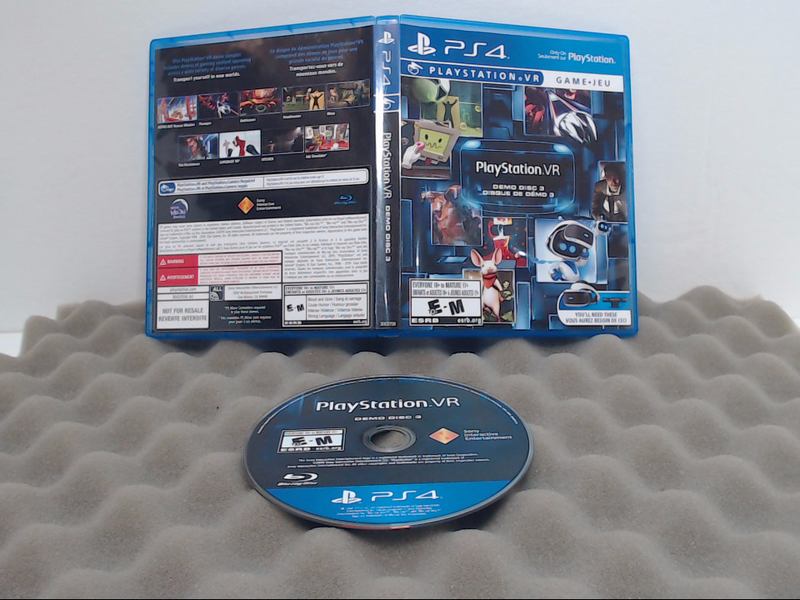 PlayStation VR Demo Disc 3 (Sony PlayStation 4 VR, 2019)