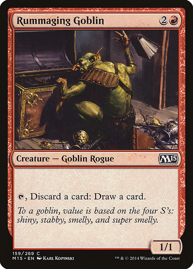 Rummaging Goblin [Magic 2015]
