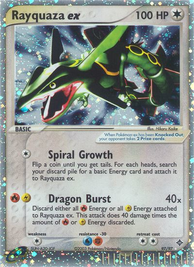 Rayquaza ex (97/97) [EX: Dragon]