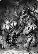 Vraska, Betrayal's Sting Art Card [Phyrexia: All Will Be One Art Series]