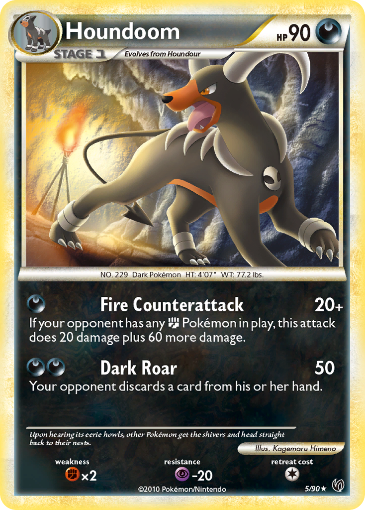 Houndoom (5/90) [HeartGold & SoulSilver: Undaunted]