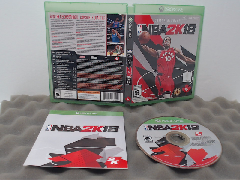 NBA 2K18 (Microsoft Xbox One, 2017)