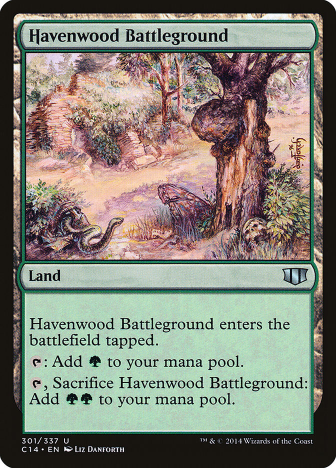 Havenwood Battleground [Commander 2014]