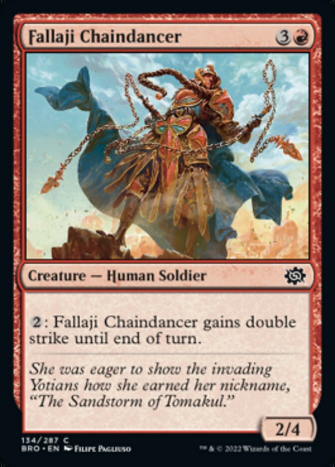 Fallaji Chaindancer [The Brothers' War]