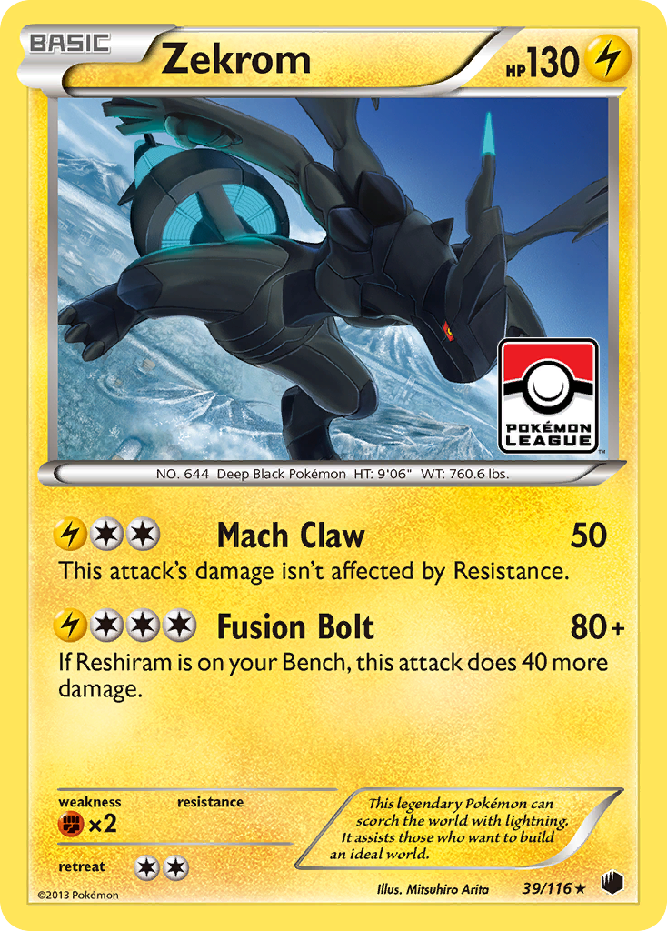 Zekrom (39/116) [Black & White: Plasma Freeze]