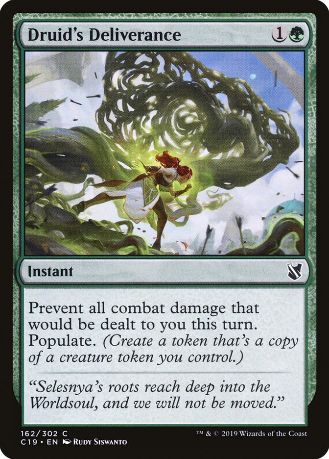 Druid's Deliverance [Commander 2019]