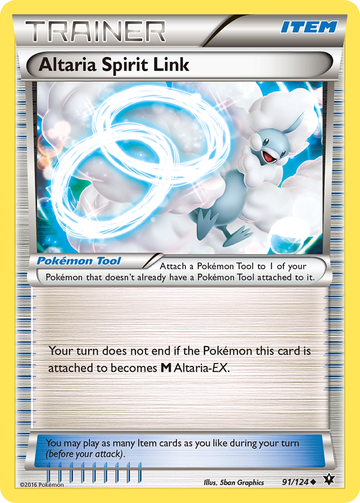 Altaria Spirit Link (91/124) [XY: Fates Collide]