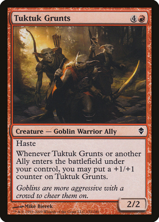 Tuktuk Grunts [Zendikar]