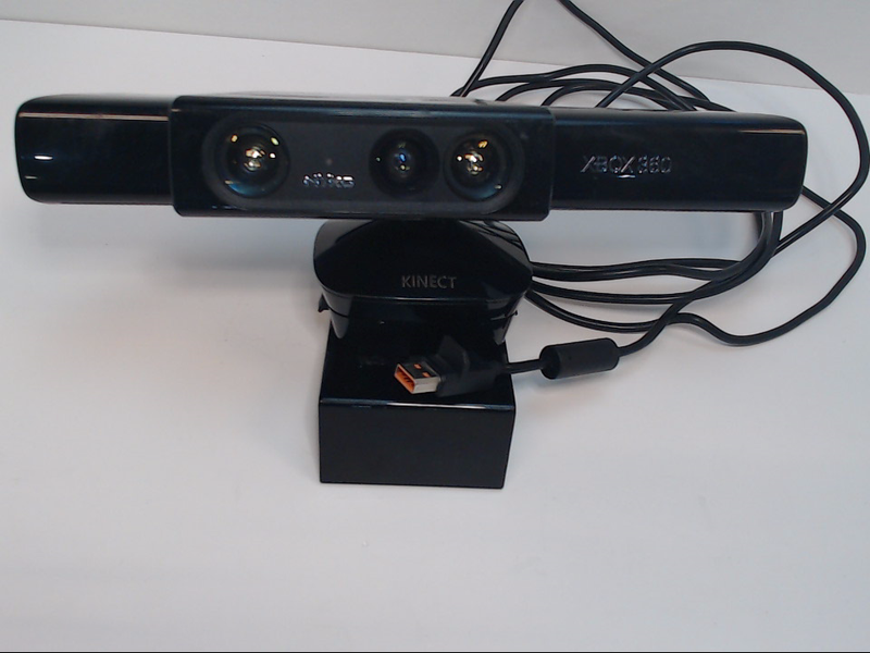 Preowned Microsoft xbox360 kinect sensor next to new condition