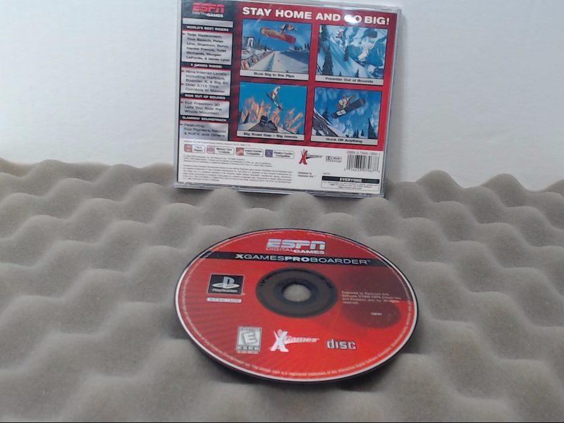 ESPN X Games ProBoarder (Sony PlayStation 1, 1999) - Disc Only