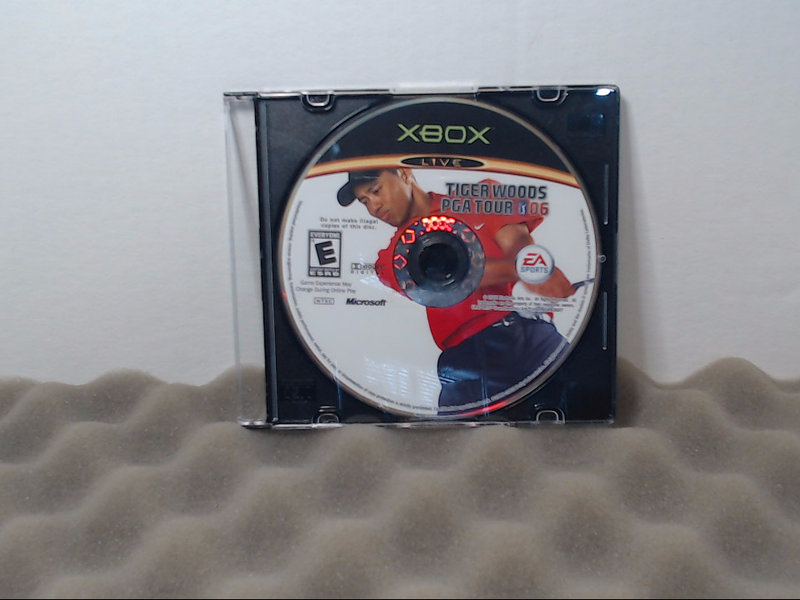 Tiger Woods PGA Tour 06 (Microsoft Xbox, 2005) - Disc Only