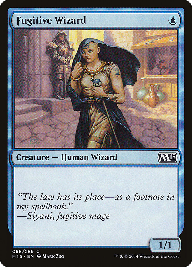 Fugitive Wizard [Magic 2015]