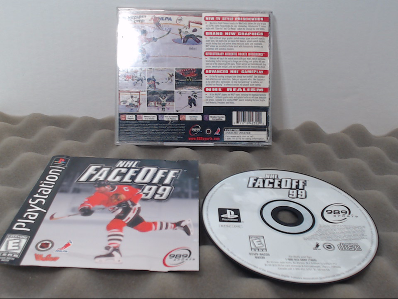 NHL FaceOff 99 (Sony PlayStation 1, 1998)