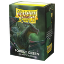 Dragon Shield: Standard 100ct Sleeves - Forest Green (Matte)