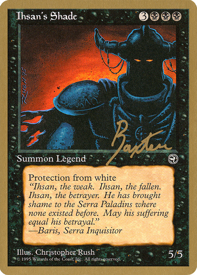 Ihsan's Shade (George Baxter) [Pro Tour Collector Set]