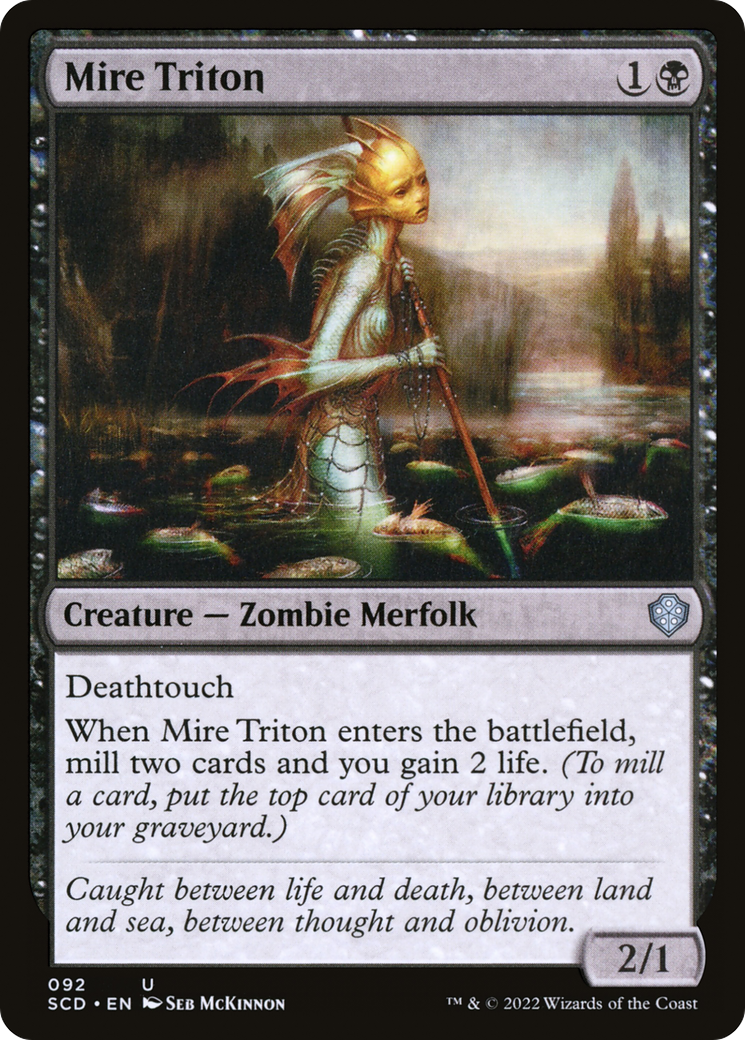 Mire Triton [Starter Commander Decks]