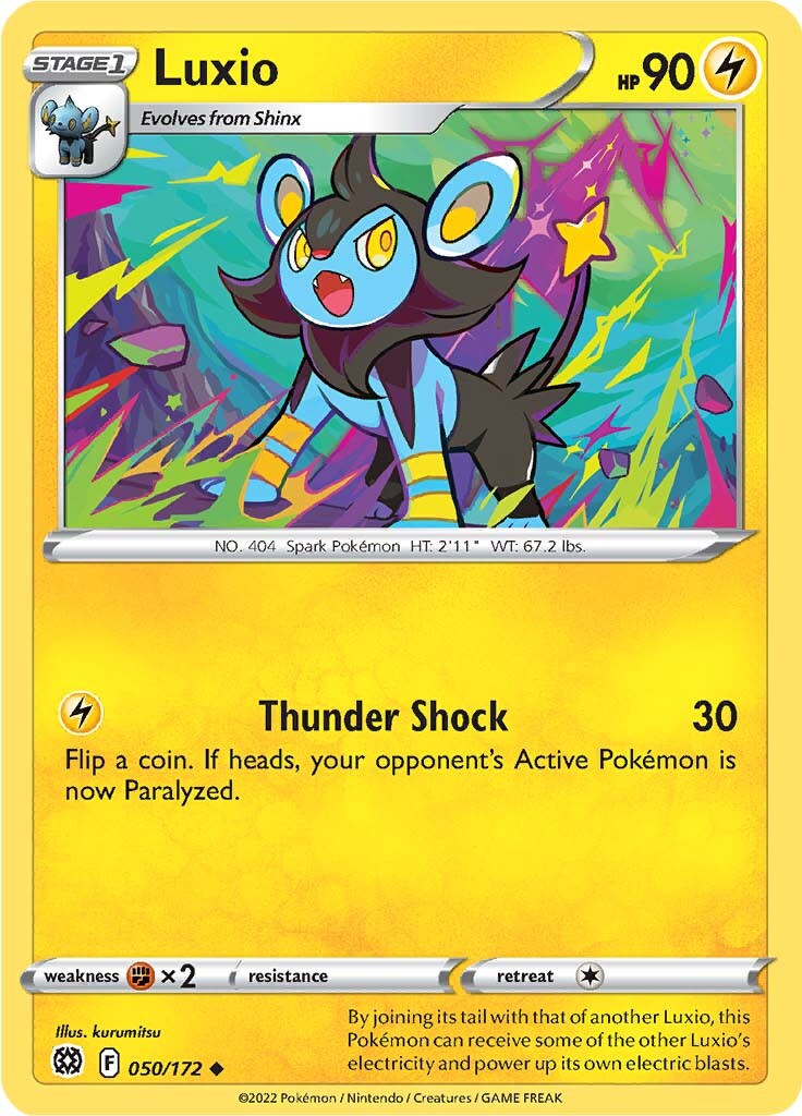 Luxio (050/172) [Sword & Shield: Brilliant Stars]