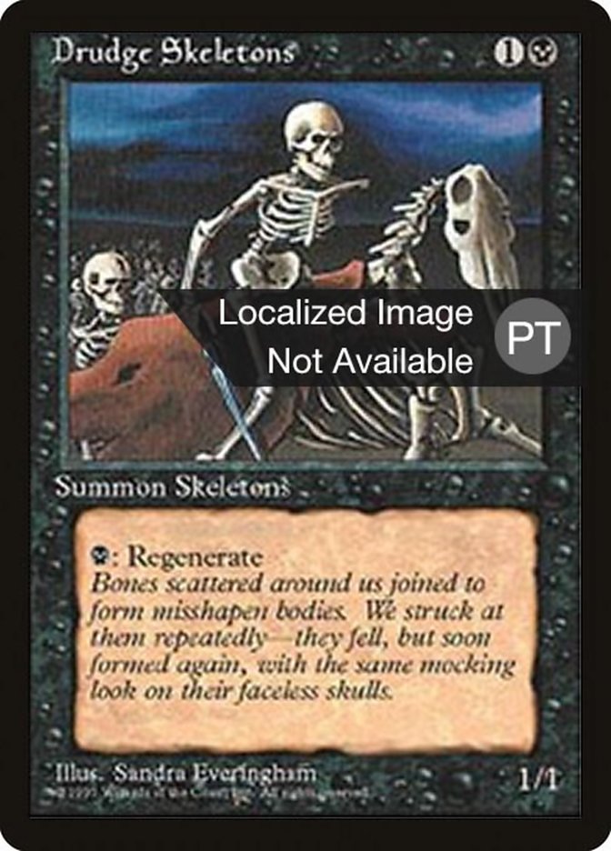 Drudge Skeletons [Fourth Edition (Foreign Black Border)]