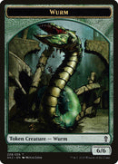 Saproling // Wurm Double-sided Token [Ravnica Allegiance Guild Kits Tokens]