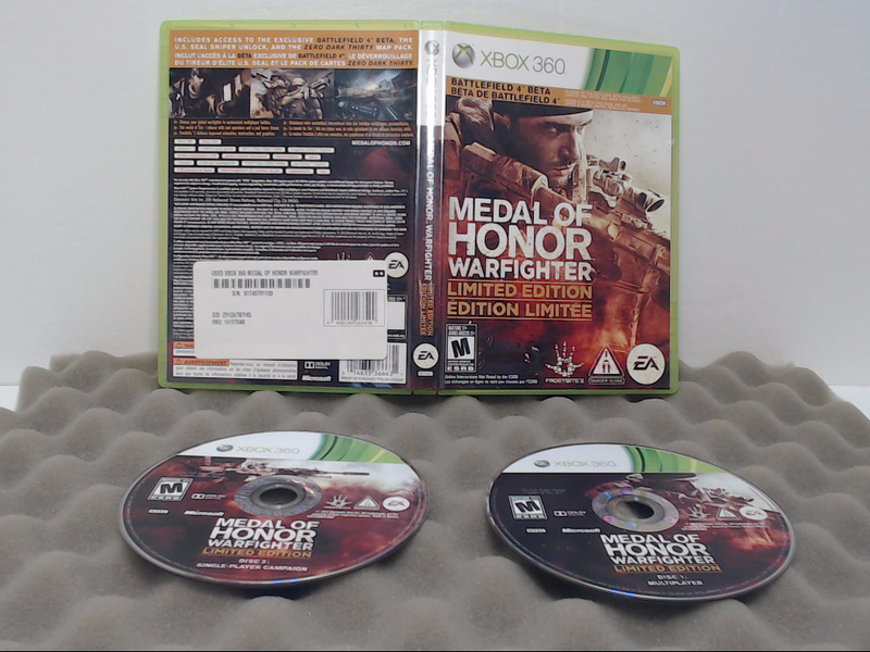 Medal of Honor: Warfighter -- Limited Edition (Microsoft Xbox 360, 2012)