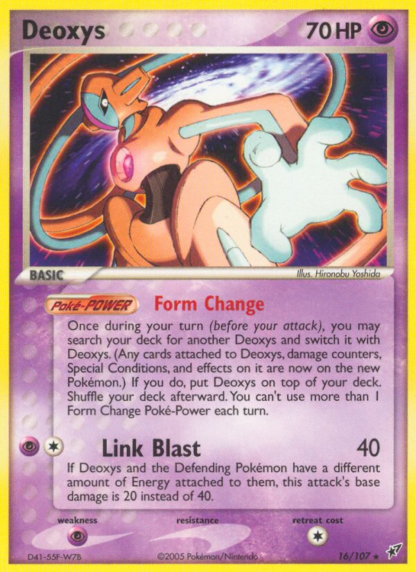 Deoxys (16/107) [EX: Deoxys]