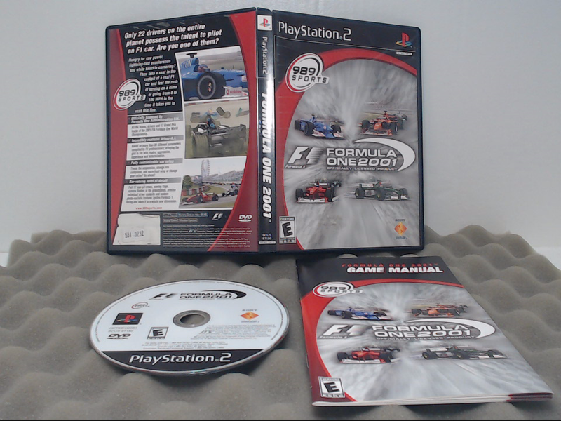 F1 Formula 1 2001 (Sony PlayStation 2, 2001)