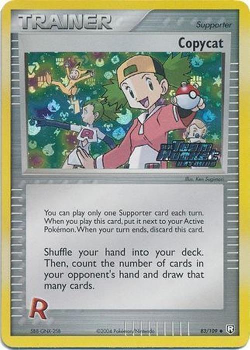 Copycat (83/109) (Stamped) [EX: Team Rocket Returns]