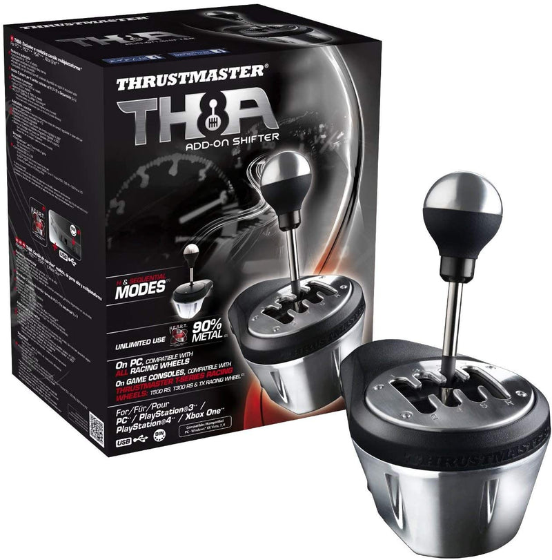 Thrustmaster TH8A Gearbox Shifter Add-On (PS5, PS4, XBOX Series X|S, One, PC)
