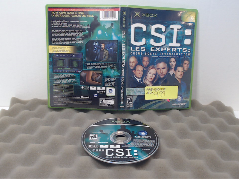 CSI: Crime Scene Investigation (Microsoft Xbox, 2004)