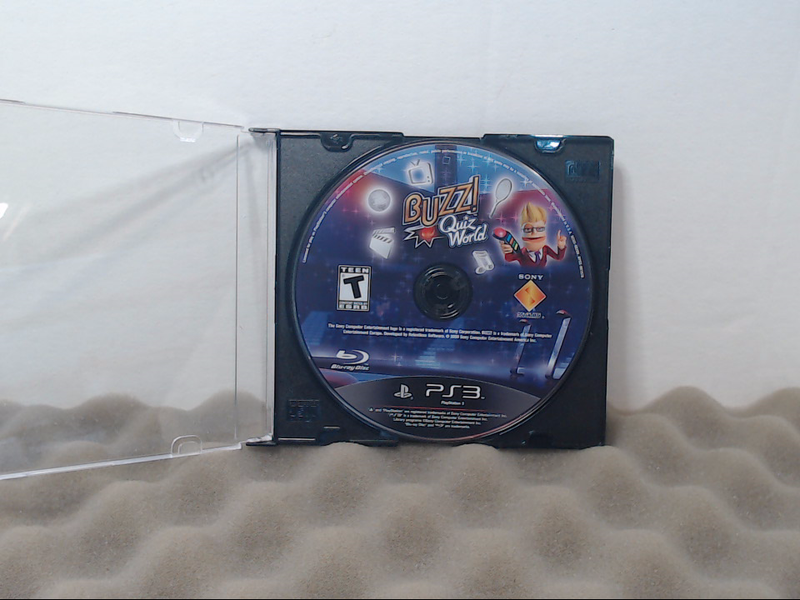 Buzz Quiz World (Sony PlayStation 3, 2009) - Disc Only