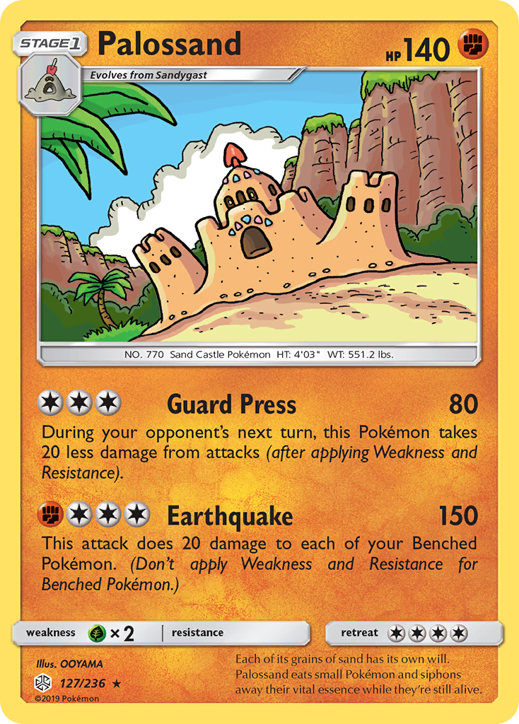 Palossand (127/236) [Sun & Moon: Cosmic Eclipse]