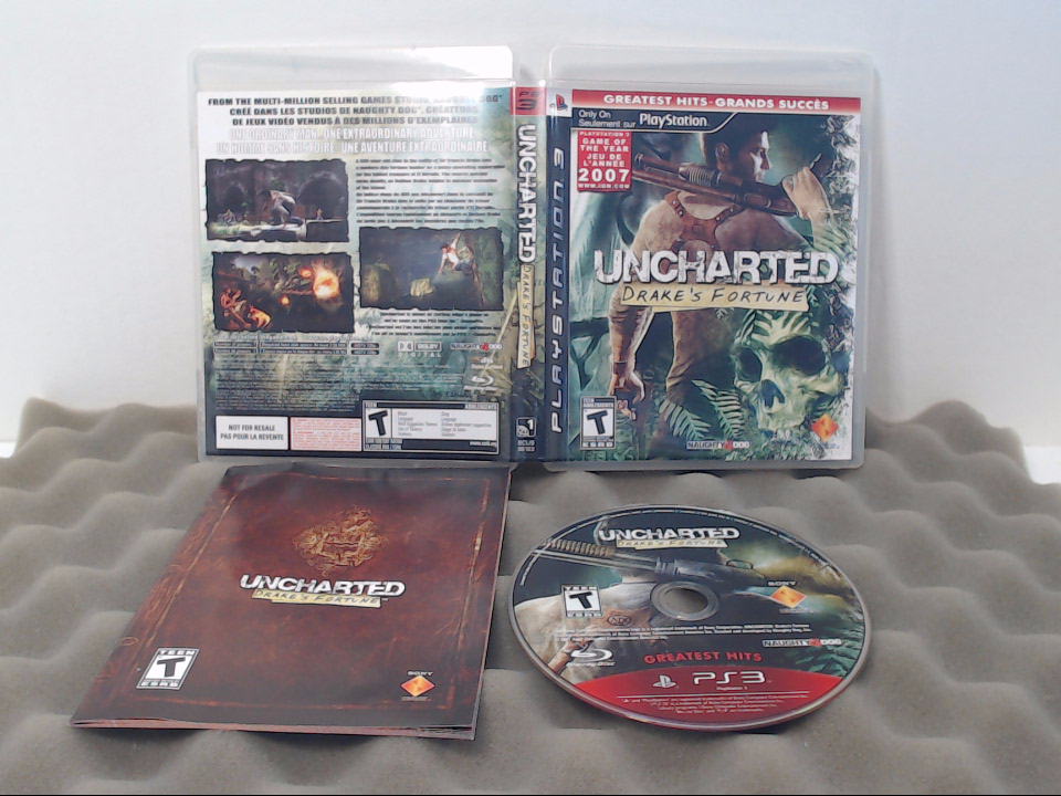 máquina el viento es fuerte Desnatar Uncharted: Drake's Fortune -- Greatest Hits Edition (Sony PlayStation - GT  Games