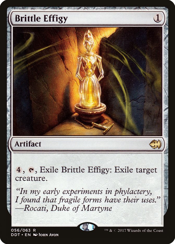 Brittle Effigy [Duel Decks: Merfolk vs. Goblins]