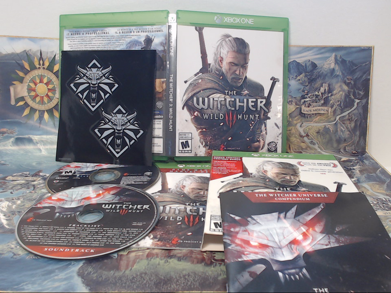 Witcher 3: Wild Hunt (Microsoft Xbox One, 2015) - CIB