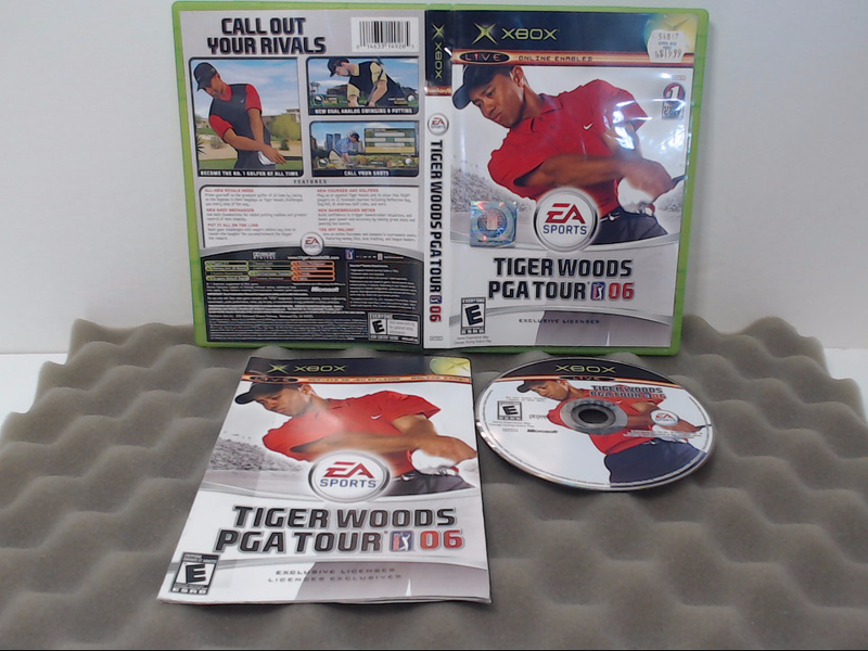 Tiger Woods PGA Tour 06 (Microsoft Xbox, 2005) - European Version