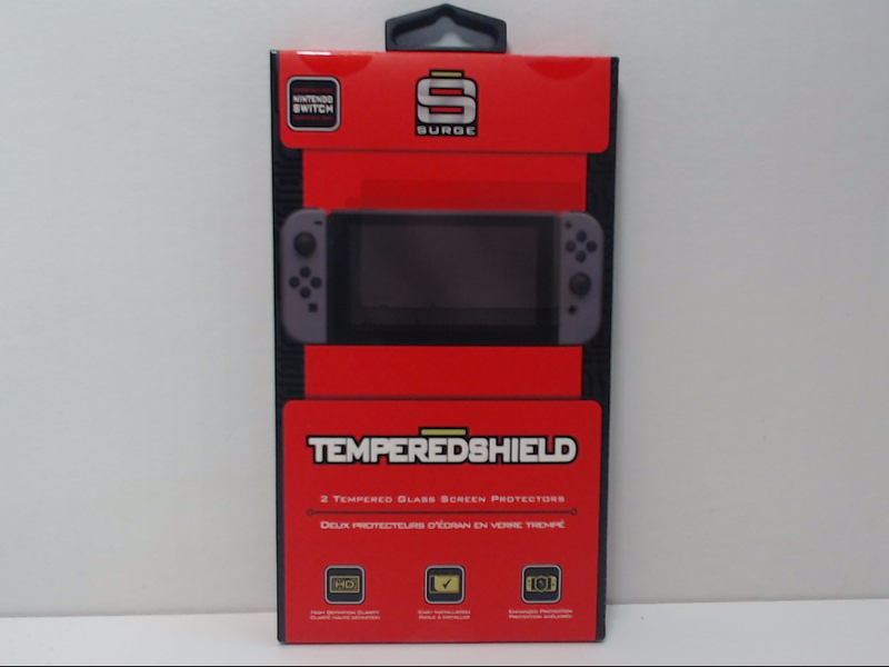 Nintendo Switch TemperedShield Screen Protectors 2-Pack By Surge